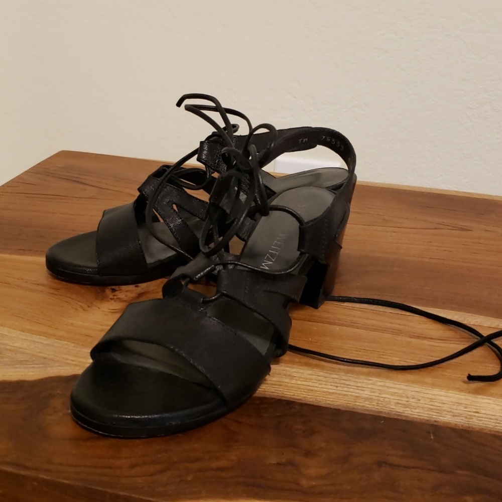 Stuart Weitzman block heel sandal